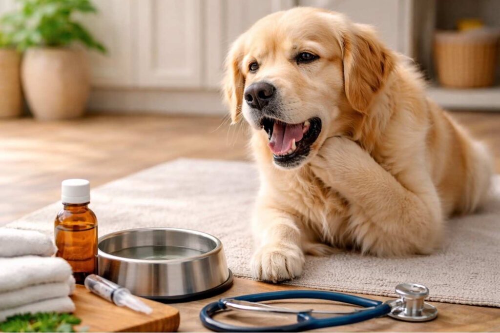 My Dog Has a Dry Cough and Then Gags