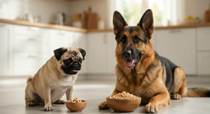 Recommended Cheerios serving size for small and large dogs