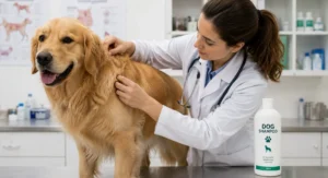 Comparison of dog skin pH and human skin showing why dogs need dog-specific shampoo
