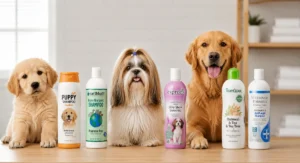 Choosing the right dog shampoo based on coat type, age, and skin sensitivity
